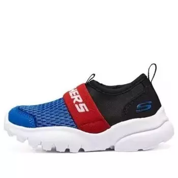 Кроссовки slip-on sport shoes 'blue red black' Skechers, синий
