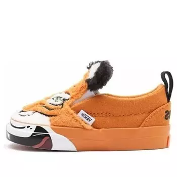 Кроссовки slip-on td yellow/white Vans, желтый