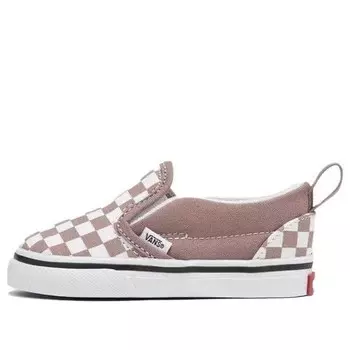 Кроссовки slip-on v shoes 'brown white' Vans, коричневый