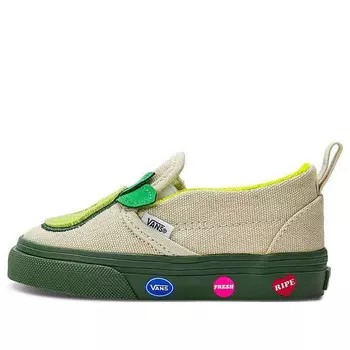Кроссовки slip on v toddler 'cado' Vans, бежевый