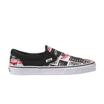 Кроссовки Slip-On Vans, черный