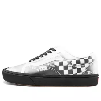 Кроссовки slip-skool comfycush ' block - black checker' Vans, черный