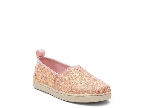 Кроссовки-слипоны детские Toms Alpargata Espadrille, пурпурный