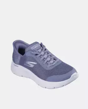 Кроссовки-слипоны: GO WALK Flex для женщин, беговой стиль с низким верхом и сеткой Skechers, синий