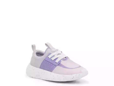 Кроссовки-слипоны HEYDUDE Sirocco Play — детские, фиолетово-розовый омбре