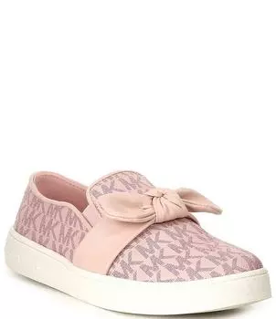 Кроссовки-слипоны MICHAEL Michael Kors для девочек Jem Bow (для малышей), розовый