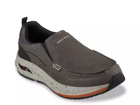 Кроссовки-слипоны мужские Skechers Arch Fit Amont Gorson, серый