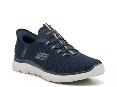 Кроссовки-слипоны мужские Skechers Summit, темно-синий