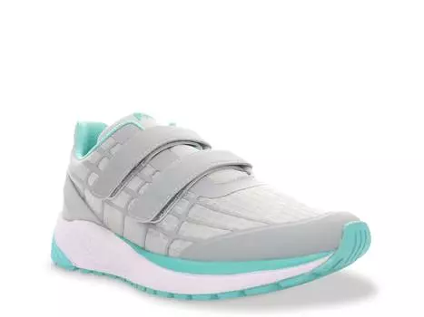 Кроссовки-слипоны Propet One с двумя ремешками, серый / мятный