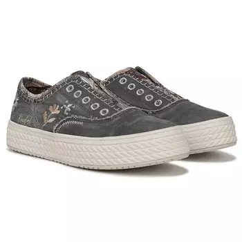 Кроссовки-слипоны с цветочным узором Blowfish Malibu, grey floral