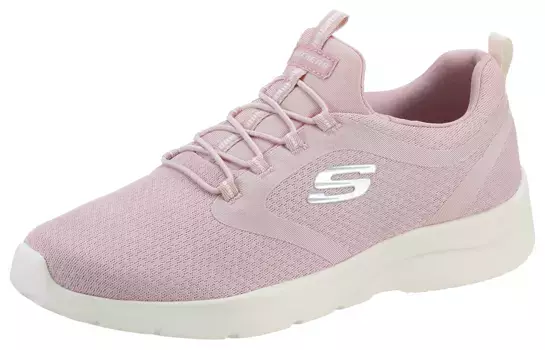 Кроссовки-слипоны Skechers "DYNAMIGHT 2.0" с двумя практичными ремнями, розовый