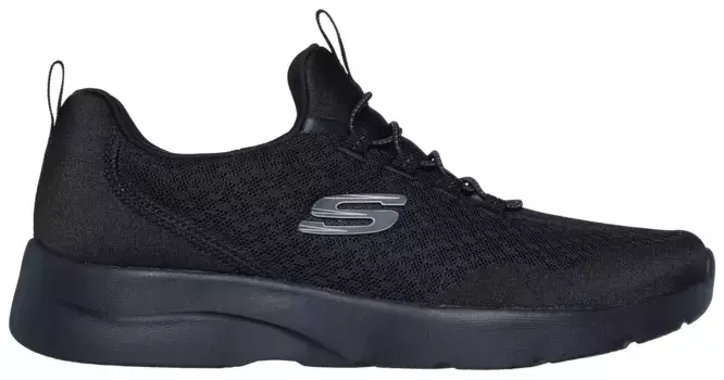 Кроссовки-слипоны Skechers "DYNAMIGHT 2.0-", веганские, черный