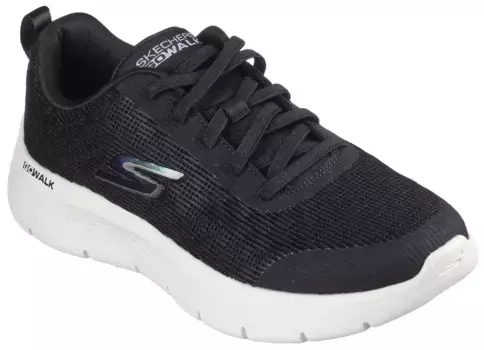 Кроссовки-слипоны Skechers "GO WALK FLEX-", тренировочная обувь, повседневная обувь для легкого надевания, черно-белый