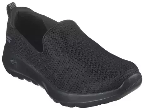 Кроссовки-слипоны Skechers "GO WALK JOY-AURORA", повседневная обувь, слипоны веганского производства, черный
