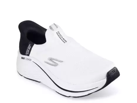 Кроссовки-слипоны Skechers Hands Free Slip-Ins Max Cushioning Elite 2.0 Eternal — женские, белые/черные