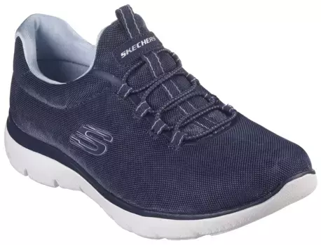 Кроссовки-слипоны Skechers "SUMMITS-" с контрастными деталями, голубой