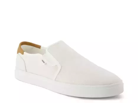 Кроссовки-слипоны TOMS Baja 2.0 — мужские, белые