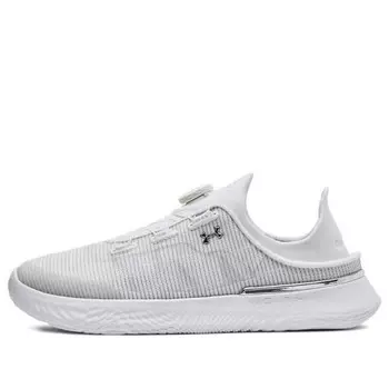 Кроссовки slipspeed trainer 'white silver' Under Armour, белый