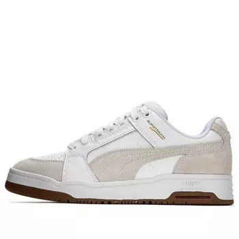 Кроссовки slipstream lo suede fs 'white gum' Puma, белый