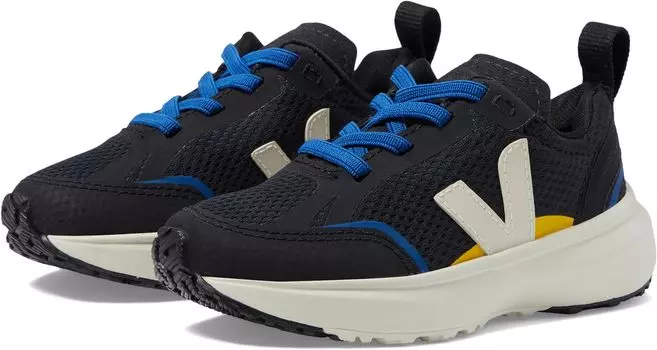 Кроссовки Small Canary Alveomesh VEJA, цвет Black/Pierre