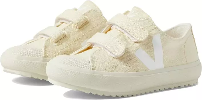 Кроссовки Small Ollie Canvas VEJA, цвет Butter/White