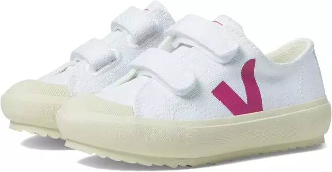 Кроссовки Small Ollie Canvas VEJA, цвет White/Lotus