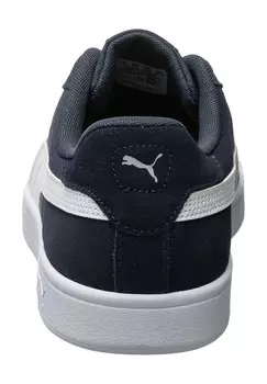 Кроссовки Smash 3.0, кожа, SoftFoam+, мужские PUMA, цвет Parisian Night