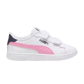Кроссовки Smash 3.0 Leather Velcro Little Kid, цвет White Mauved Out