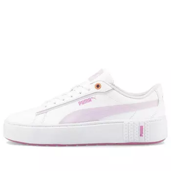 Кроссовки smash platform v2 'candy - white lavender fog' Puma, белый