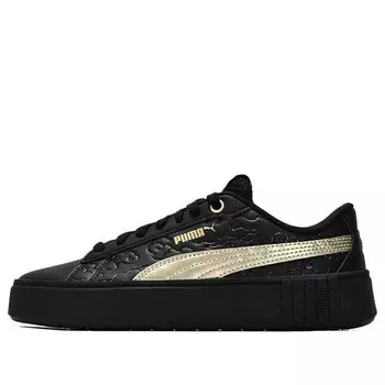 Кроссовки smash platform v2 'celestial - black team gold' Puma, черный