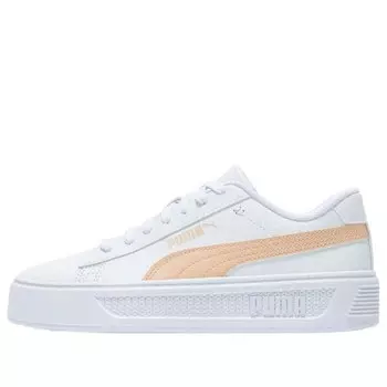 Кроссовки smash platform v3 'white/beige' Puma, белый