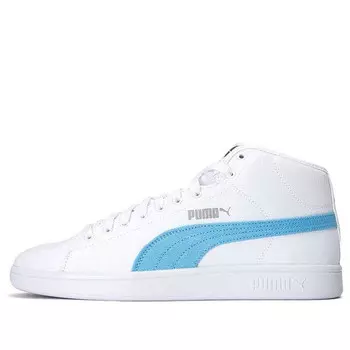 Кроссовки smash v2 mid cv 'white' Puma, белый