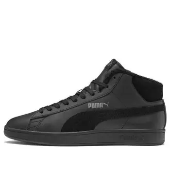 Кроссовки smash v2 mid winterized Puma, черный