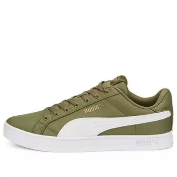Кроссовки smash vulc v3 cv fs 'olive' Puma, зеленый