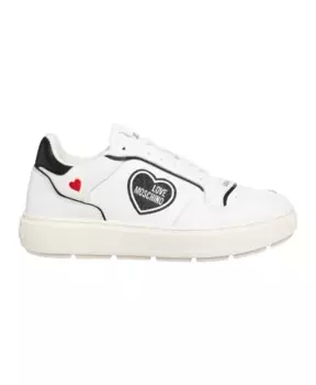 Кроссовки «Смелая любовь» Love Moschino, белый