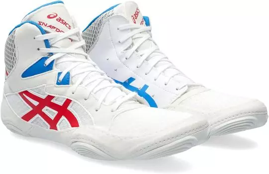 Кроссовки Snapdown 3 Wrestling Shoe ASICS, цвет White/Classic Red