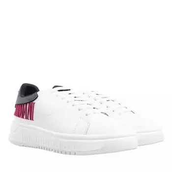 Кроссовки sneaker white/navy/fuxia Emporio Armani, белый