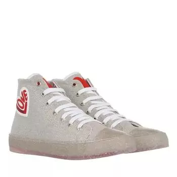 Кроссовки sneakerd eco30 lurex Love Moschino, серебряный