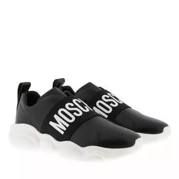 Кроссовки sneakerd.orso30 vitello pu w.sneakers Moschino, черный