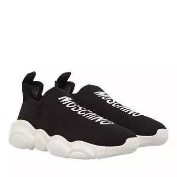Кроссовки sneakerd orso calza Moschino, черный