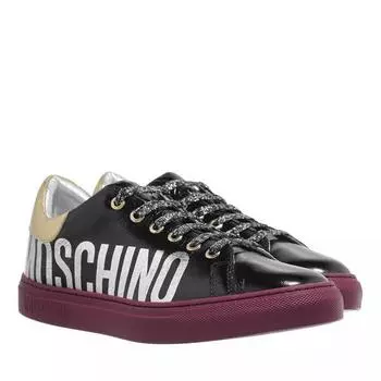 Кроссовки sneakerd.serena25 mix nero+oro+arg Moschino, черный