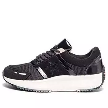 Кроссовки sneakers run star ox 'black' Converse, черный