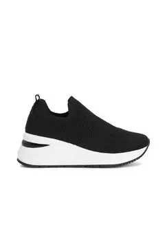 Кроссовки SNEAKERS - Slip-ons CAFNOIR, черный