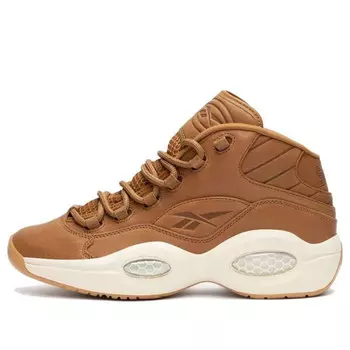 Кроссовки sneakersnstuff x question mid 'ai' Reebok, коричневый