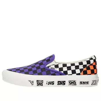 Кроссовки sneakersnstuff x slip-on lx 'venice beach' Vans, фиолетовый
