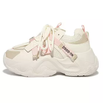 Кроссовки SNXR Chunky Sneakers Women's Low-top Beige, бежевый