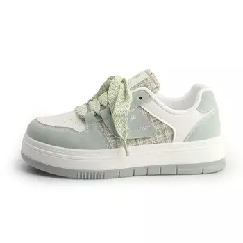 Кроссовки SNXR Skateboarding Shoes Women's Low-top, зеленый