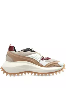 Кроссовки со шнуровкой и вставками Vic Matie, нейтральный