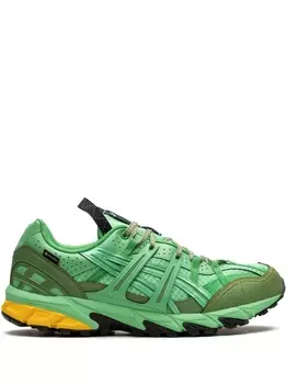 Кроссовки со вставками ASICS, зеленый