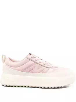 Кроссовки со вставками MONCLER, розовый